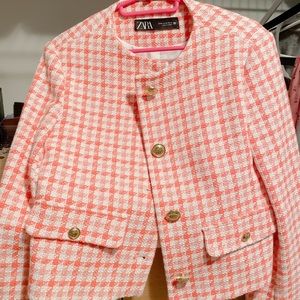 Zara textured jacket